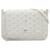 White Goyard Goyardine Plumet Crossbody Leather  ref.1268760