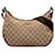Brown Gucci GG Canvas Crossbody Leather  ref.1268780