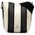 Céline White Celine Small Striped Seau Sangle Crossbody Bag Cloth  ref.1268790