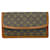 Louis Vuitton Pochette Dame Brown Cloth  ref.1268903