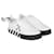 Off White Off-White Low Vulkanisierte Öko-Canvas-Sneakers - Weiß Grau Leder Kalbähnliches Kalb  ref.1268924