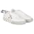 Off White Off-White Low Vulkanisierte Öko-Canvas-Sneakers - Weiß Beige Leder Kalbähnliches Kalb  ref.1268928