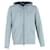 Burberry Zipped Hoodie in Turquoise Cotton  ref.1268950