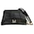 Balenciaga Logo Plaque Downtown shoulder bag Black Leather  ref.1268972