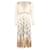 Etro Paisley Midi Dress in Cream Silk White  ref.1268974