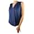 Theory Blue sleeveless top - size S Silk  ref.1269010