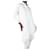 Autre Marque Blusa branca de manga comprida com gola e botões - tamanho XS Algodão  ref.1269011