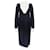 Jil Sander Runway Collection Dress Dark blue Acetate  ref.1269024