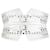 Ceinture corset en cuir ajouré Alaïa Blanc  ref.1269031