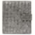 Bottega Veneta Gray Intrecciato Leather Bi-fold Wallet Grey Pony-style calfskin  ref.1269067