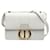Dior White 30 Montaigne Flap Bag Leather Pony-style calfskin  ref.1269070
