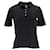 Tommy Hilfiger Damen Essential Regular Fit Polo aus schwarzer Baumwolle  ref.1269112