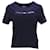 T-shirt da donna in morbido jersey di cotone organico Tommy Hilfiger in cotone blu navy  ref.1269117