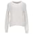 Suéter feminino Tommy Hilfiger tricotado em algodão creme Branco Cru  ref.1269123