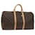 Louis Vuitton Monogram Keepall 50 Boston Bag M41426 LV Auth am5913A Cloth  ref.1269226