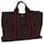 Hermès HERMES Fourre Tout MM Hand Bag Canvas Red Auth ti1561 Cloth  ref.1269241