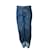 Bottega Veneta, calça jeans dobrada Azul Algodão  ref.1269247
