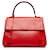 Cluny LOUIS VUITTON HandbagsLeather Red  ref.1269309