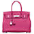 Birkin Hermès HERMES HandbagsLeather Pink  ref.1269327
