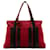 Hermès Bolsa de asas roja Hermes Sac Troca Horizontal MM Cuero  ref.1269343