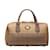 Brown Burberry Vintage Check Boston Bag Leather  ref.1269347