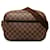 Brown Louis Vuitton Damier Ebene Reporter PM Crossbody Bag Leather  ref.1269355