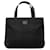 Black Burberry Smoke Check Handbag Leather  ref.1269364