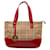 Brown Burberry Haymarket Check Handbag Leather  ref.1269369