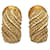 Boucles d'oreilles clips dorées Dior Or jaune  ref.1269377