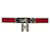Hermès Bracelet de costume rouge Hermes Kelly H Lock Cadena Cuir  ref.1269428