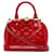 Red Louis Vuitton Monogram Vernis Alma BB Satchel Leather  ref.1269470