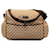 Brown Gucci GG Canvas Diaper Bag Leather  ref.1269482