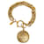 Gold Chanel 31 Rue Cambon Medallion Bracelet Golden Metal  ref.1269484