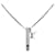 Silver Louis Vuitton LV Whistle Chain Pendant Necklace Silvery Metal  ref.1269493