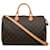 Braune Louis Vuitton Speedy Bandouliere mit Monogramm 35 Schulranzen Leder  ref.1269541