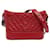 Bolso bandolera Gabrielle pequeño Chanel rojo de piel de cordero Roja Cuero  ref.1269549
