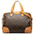 Bolso satchel Louis Vuitton Retiro PM marrón con monograma Castaño Cuero  ref.1269557