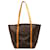 Brown Louis Vuitton Monogram Sac Shopping Tote Bag Leather  ref.1269558