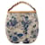Blue Gucci Flora Wave Hobo Leather  ref.1269566