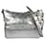 Silberne Chanel Gabrielle Crossbody-Tasche aus mittelgroßem Kalbsleder  ref.1269583
