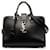 Bolso satchel Downtown Cabas con monograma de bebé negro de Saint Laurent Cuero  ref.1269599