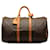 Keepall marron à monogramme Louis Vuitton 50 Sac de voyage Cuir  ref.1269641
