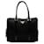 Black Prada Tessuto Handbag Tote Bag Leather  ref.1269684