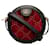 Rote, runde Umhängetasche aus Gucci GG Marmont-Samt Leder  ref.1269727