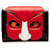 Rotes kompaktes Victorine-Portemonnaie mit Epi-Monogramm und Kabuki-Maske von Louis Vuitton x Kansai Yamamoto Leder  ref.1269729