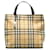 Tan Burberry House Check Handbag Camel Leather  ref.1269764