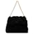 Céline Black Celine Gourmette Fur Chain Shoulder Bag  ref.1269776