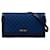 Portefeuille bleu Prada Impuntu Tessuto sur sac bandoulière à bandoulière Cuir  ref.1269780