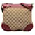 Bege Gucci GG Canvas Mayfair Crossbody Couro  ref.1269790