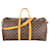 Louis Vuitton Canvas Monogram Keepall Bandouliere 55 Brown Leather  ref.1269812